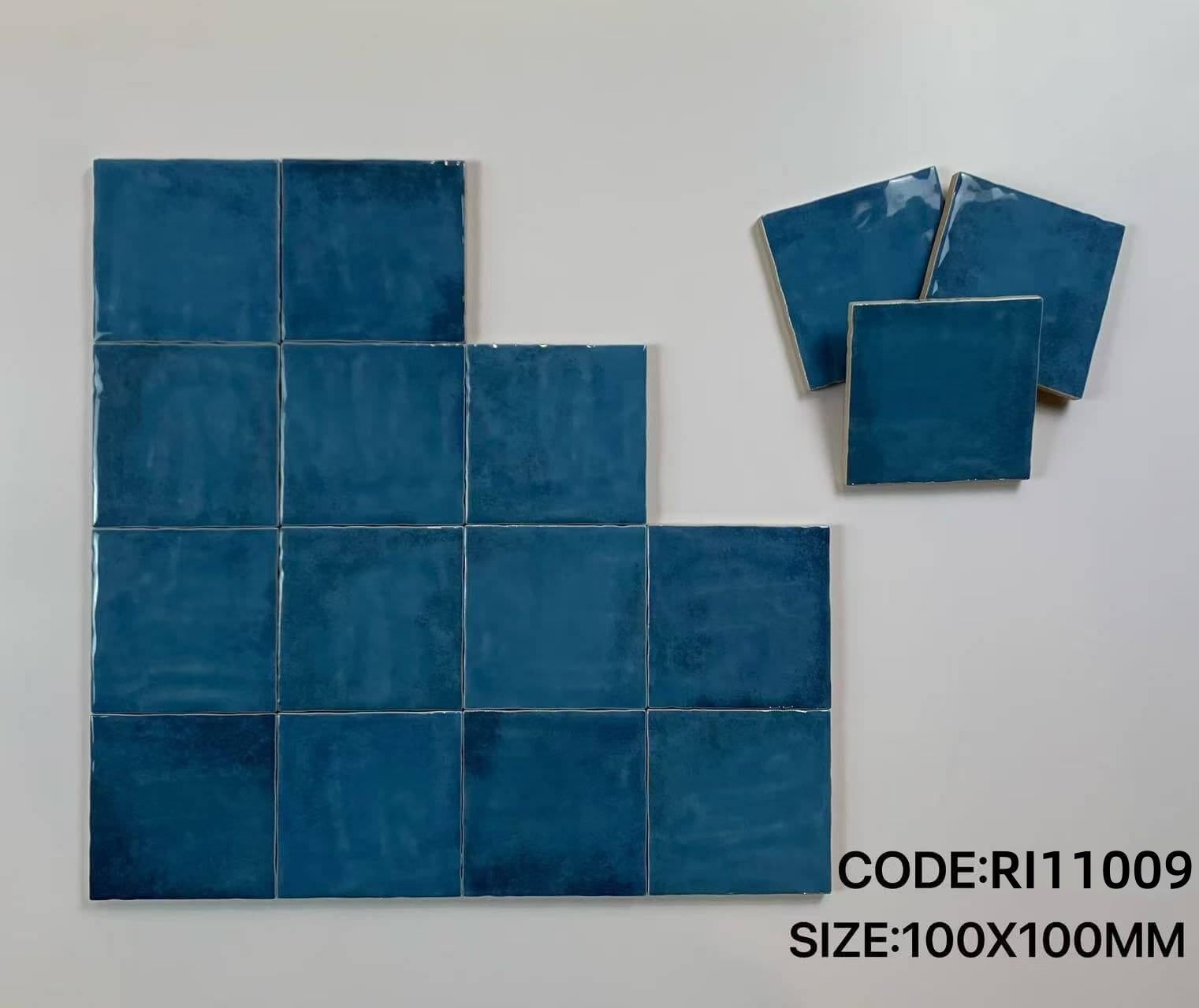 100x100mm Subway Tile Decoration Ceramics
