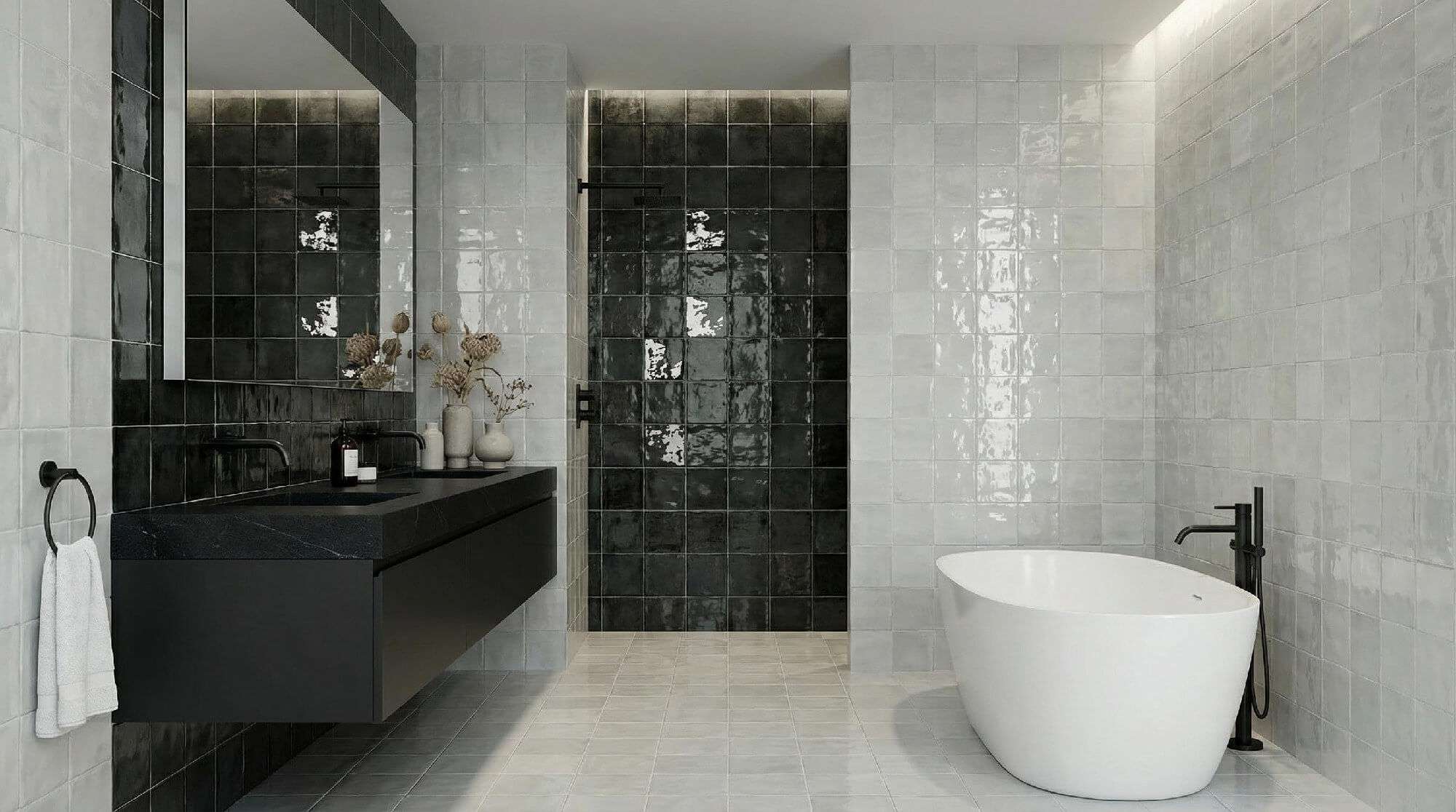 100x100mm Subway Tile Decoration Ceramics