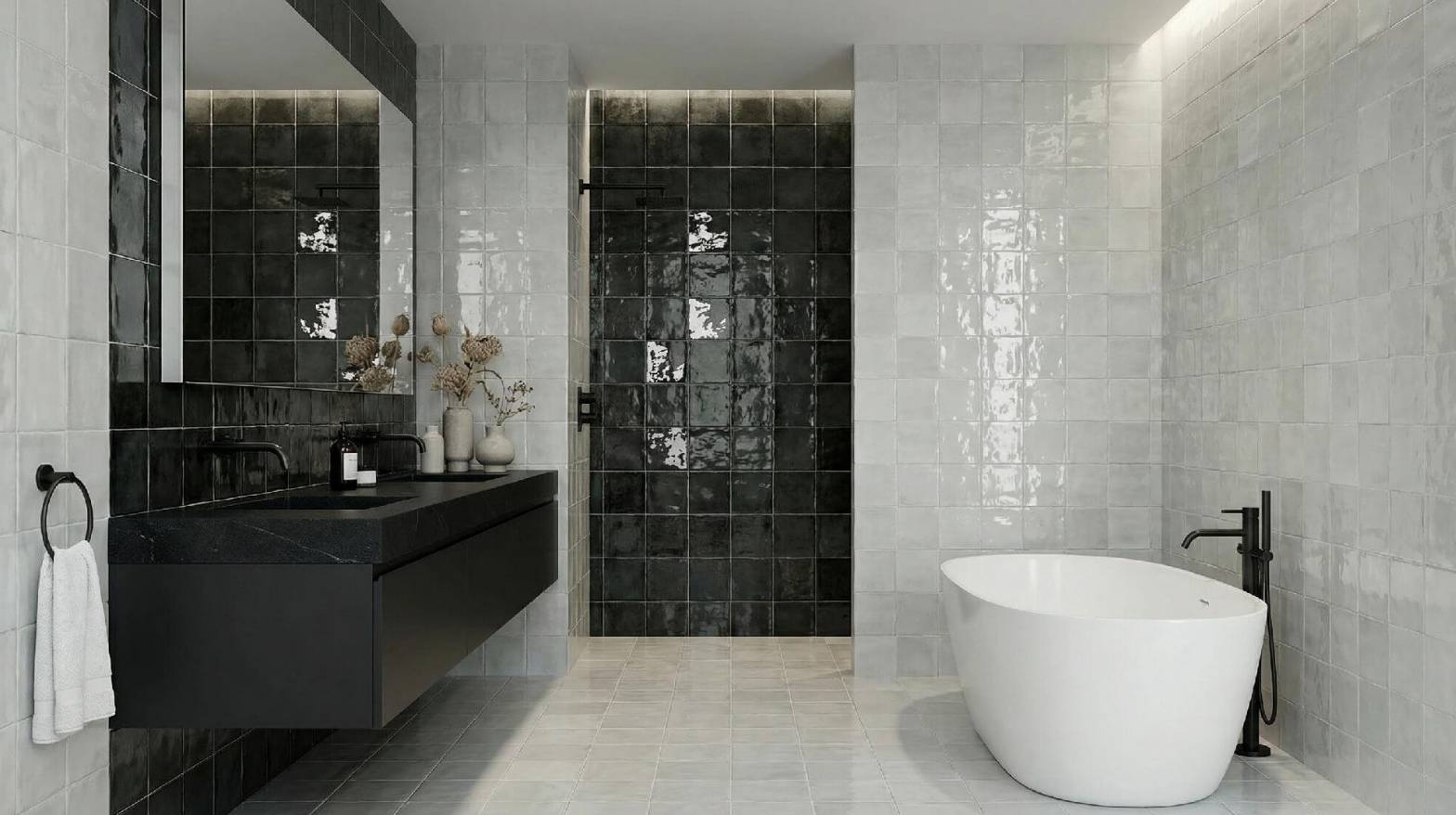 100x100mm Subway Tile Decoration Ceramics