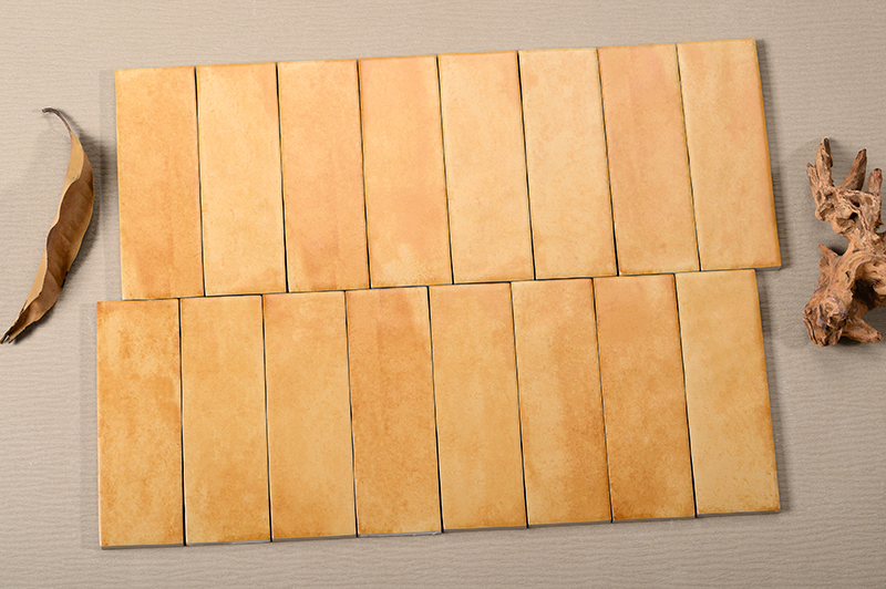 Fatong Porcelain Yellow Small Wall Tiles